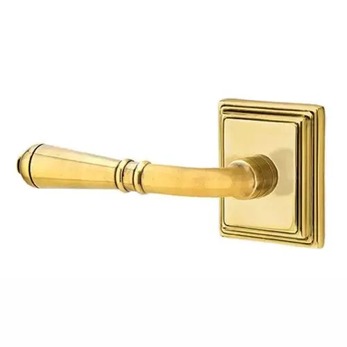 Emtek Turino Door Lever with Wilshire Rose by Emtek
