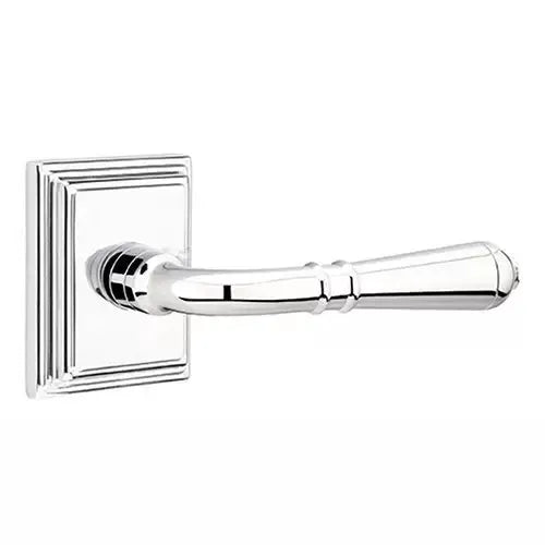 Emtek Turino Door Lever with Wilshire Rose by Emtek