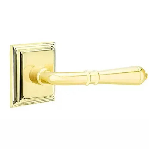 Emtek Turino Door Lever with Wilshire Rose by Emtek
