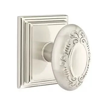 Emtek Victoria Knob with Wilshire Rose by Emtek