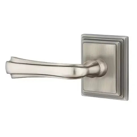 Emtek Wembley Lever with Wilshire Rose by Emtek