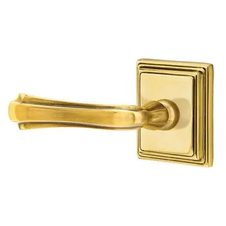 Emtek Wembley Lever with Wilshire Rose by Emtek