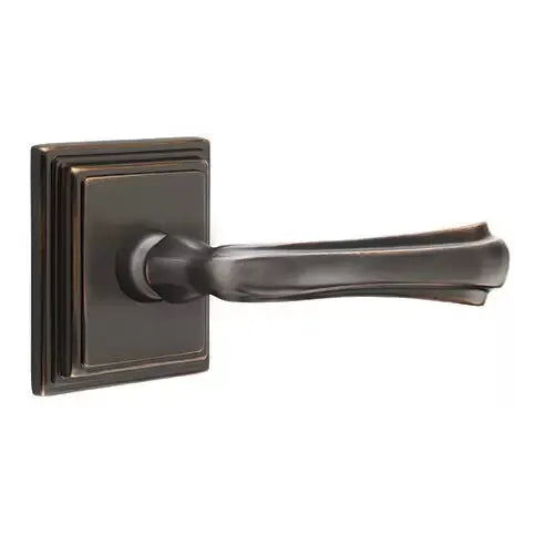 Emtek Wembley Lever with Wilshire Rose by Emtek