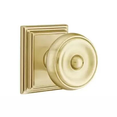 Emtek Waverly Door Knob with Wilshire Rose by Emtek