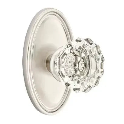 Emtek Astoria Door Knob with Oval Rose by Emtek