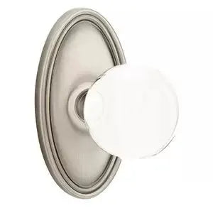 Emtek Bristol Door Knob with Oval Rose by Emtek