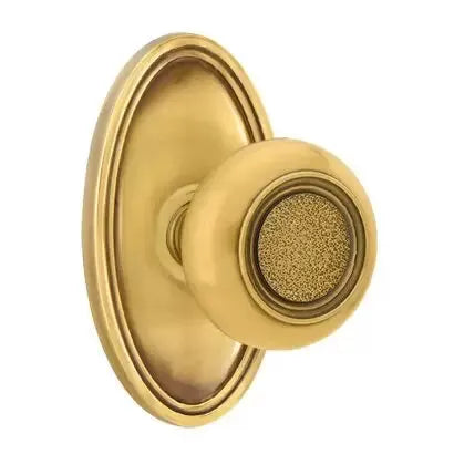 Emtek Belmont Knob with Oval Rose by Emtek