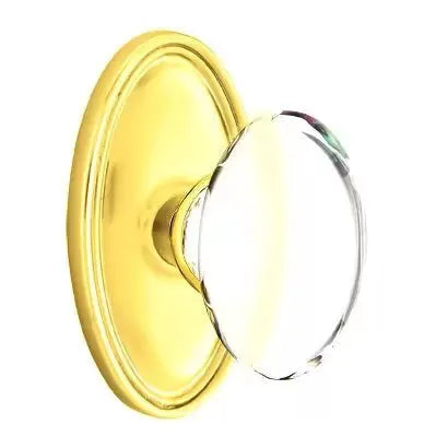 Emtek Hampton Door Knob with Oval Rose by Emtek