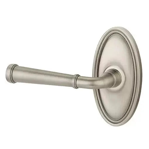 Emtek Merrimack Lever with Oval Rose by Emtek