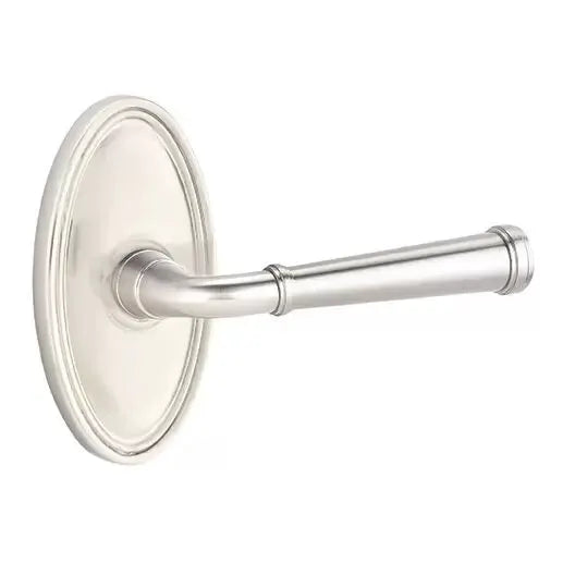 Emtek Merrimack Lever with Oval Rose by Emtek