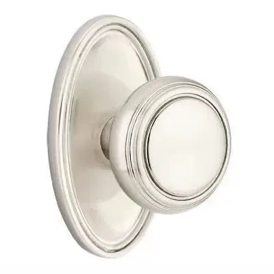 Emtek Norwich Door Knob with Oval Rose by Emtek