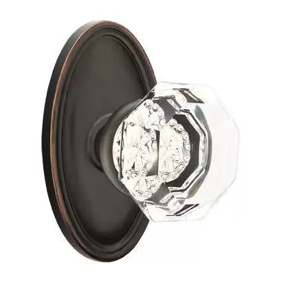 Emtek Old Town Door Knob with Oval Rose by Emtek