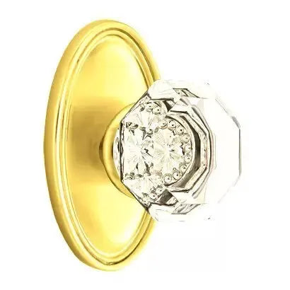 Emtek Old Town Door Knob with Oval Rose by Emtek