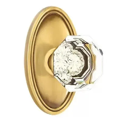 Emtek Old Town Door Knob with Oval Rose by Emtek