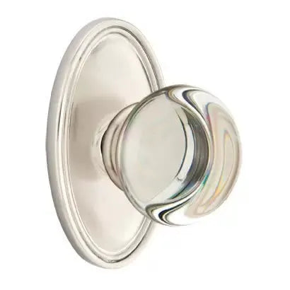 Emtek Providence Door Knob with Oval Rose by Emtek
