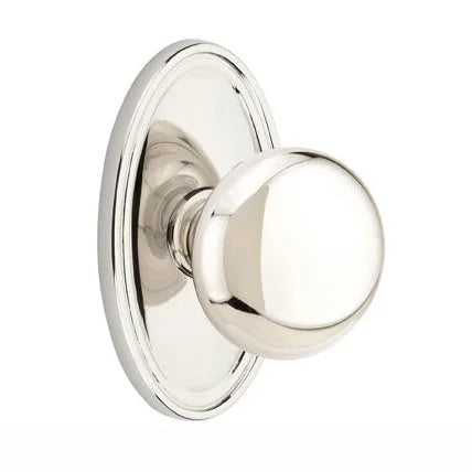 Emtek Providence Door Knob with Oval Rose by Emtek