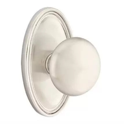 Emtek Providence Door Knob with Oval Rose by Emtek
