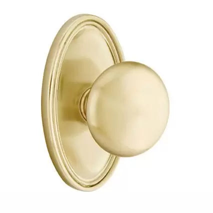 Emtek Providence Door Knob with Oval Rose by Emtek