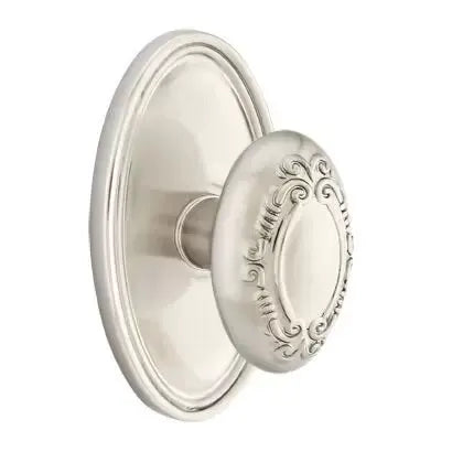 Emtek Victoria Knob with Oval Rose by Emtek