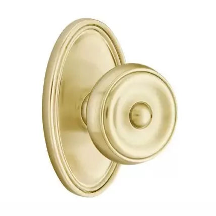 Emtek Waverly Door Knob with Oval Rose by Emtek