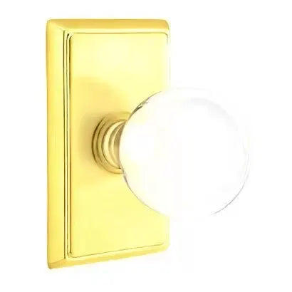 Emtek Bristol Door Knob with Rectangular Rose by Emtek