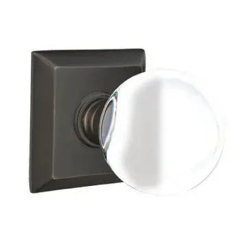 Emtek Bristol Door Knob with Quincy Rose by Emtek