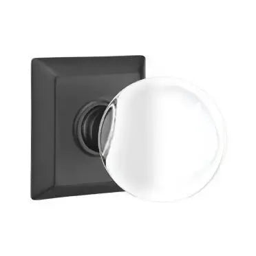Emtek Bristol Door Knob with Quincy Rose by Emtek