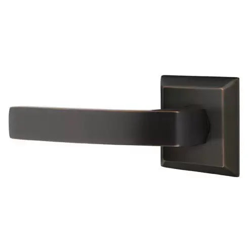 Emtek Breslin Lever with Quincy Rose by Emtek