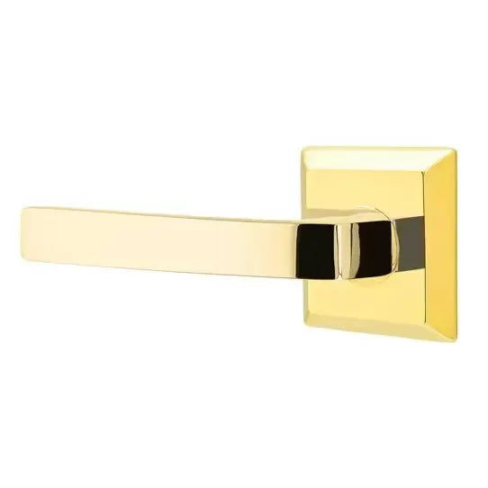 Emtek Breslin Lever with Quincy Rose by Emtek