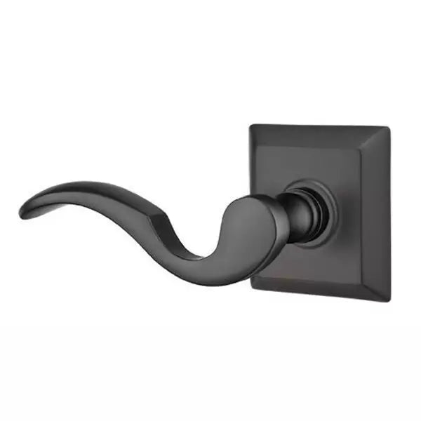 Emtek Cortina Door Lever with Quincy Rose by Emtek