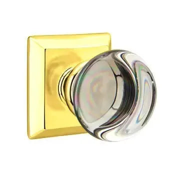 Emtek Providence Door Knob with Quincy Rose by Emtek