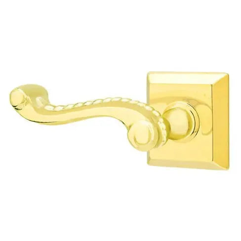 Emtek Rope Lever with Quincy Rose by Emtek
