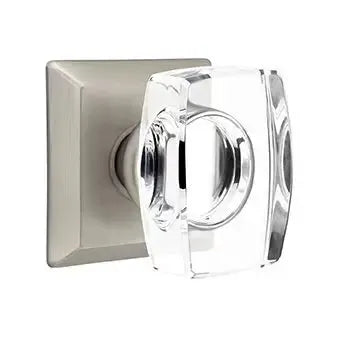 Emtek Windsor Door Knob with Quincy Rose by Emtek