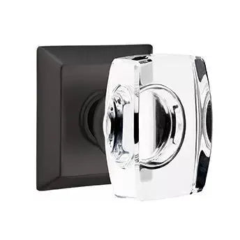 Emtek Windsor Door Knob with Quincy Rose by Emtek
