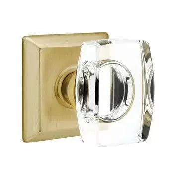 Emtek Windsor Door Knob with Quincy Rose by Emtek