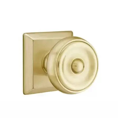 Emtek Waverly Door Knob with Quincy Rose by Emtek
