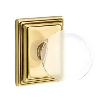 Emtek Bristol Door Knob with Wilshire Rose by Emtek