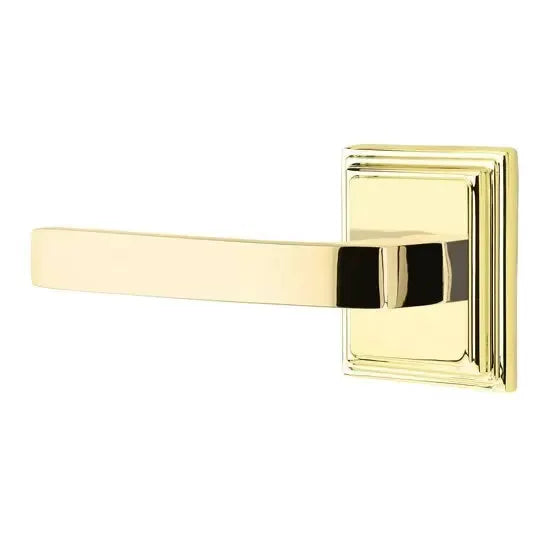 Emtek Breslin Lever with Wilshire Rose by Emtek