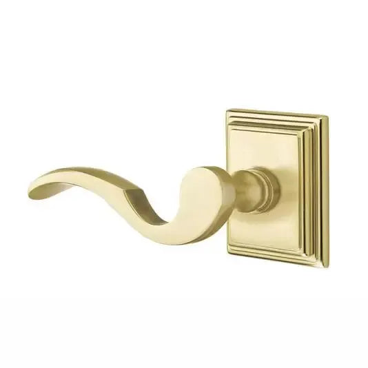 Emtek Cortina Door Lever with Wilshire Rose by Emtek