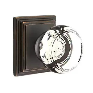 Emtek Georgetown Door Knob with Wilshire Rose by Emtek