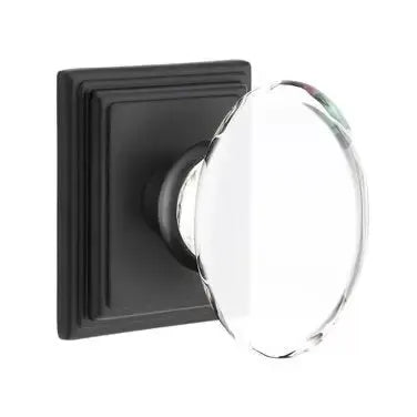 Emtek Hampton Door Knob with Wilshire Rose by Emtek