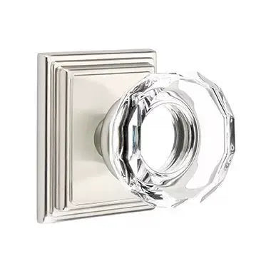 Emtek Lowell Door Knob with Wilshire Rose by Emtek