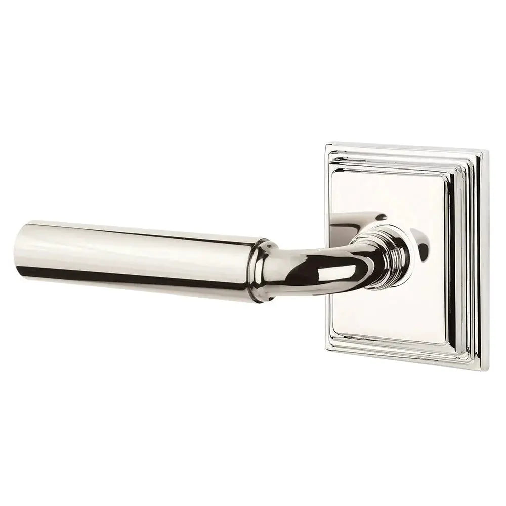 Emtek Manning Door Lever with Wilshire Rose by Emtek