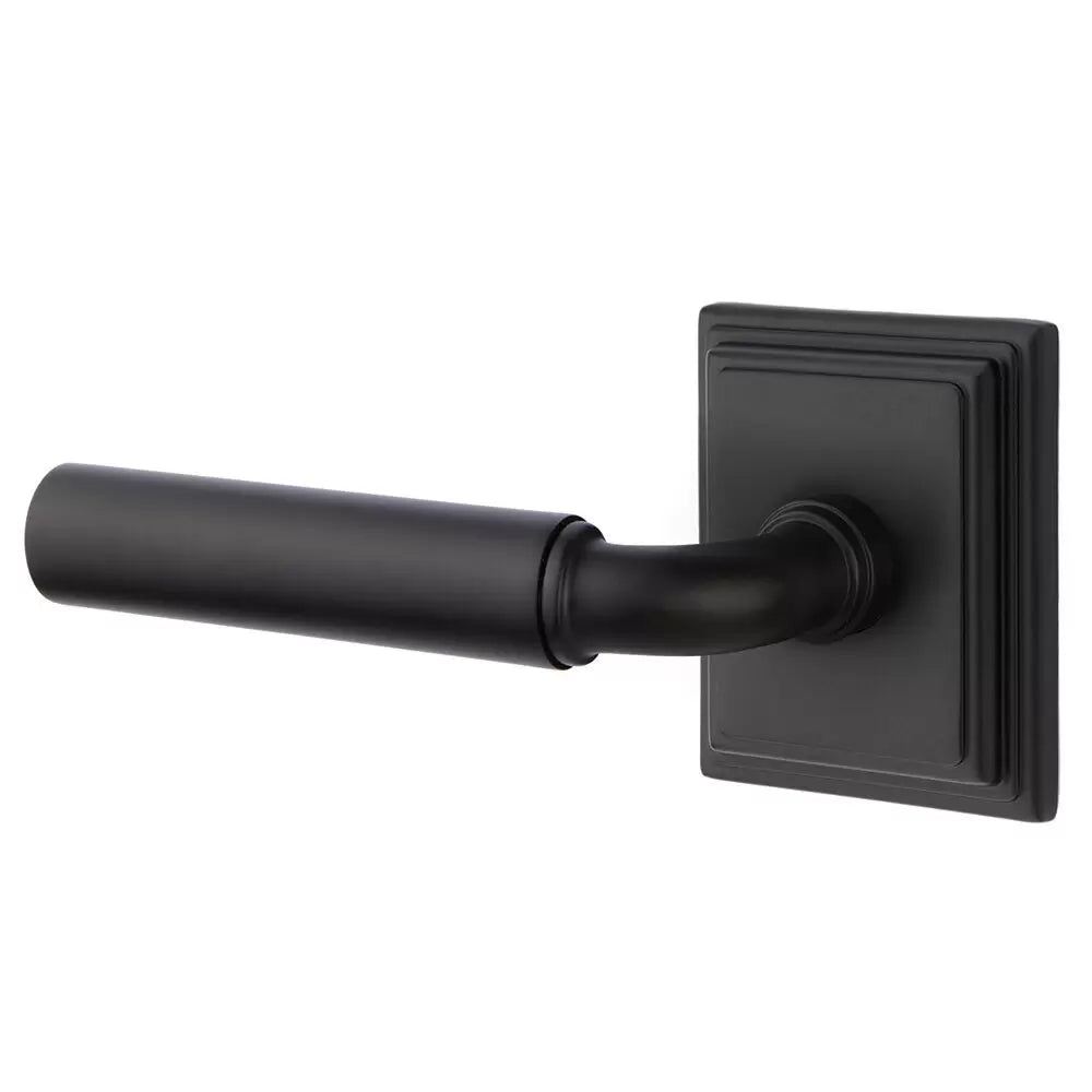 Emtek Manning Door Lever with Wilshire Rose by Emtek