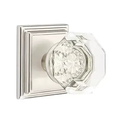 Emtek Old Town Door Knob with Wilshire Rose by Emtek