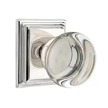 Emtek Providence Door Knob with Wilshire Rose by Emtek