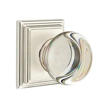 Emtek Providence Door Knob with Wilshire Rose by Emtek