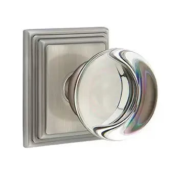 Emtek Providence Door Knob with Wilshire Rose by Emtek