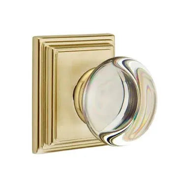 Emtek Providence Door Knob with Wilshire Rose by Emtek