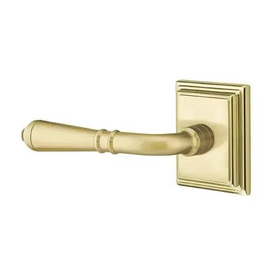 Emtek Turino Door Lever with Wilshire Rose by Emtek